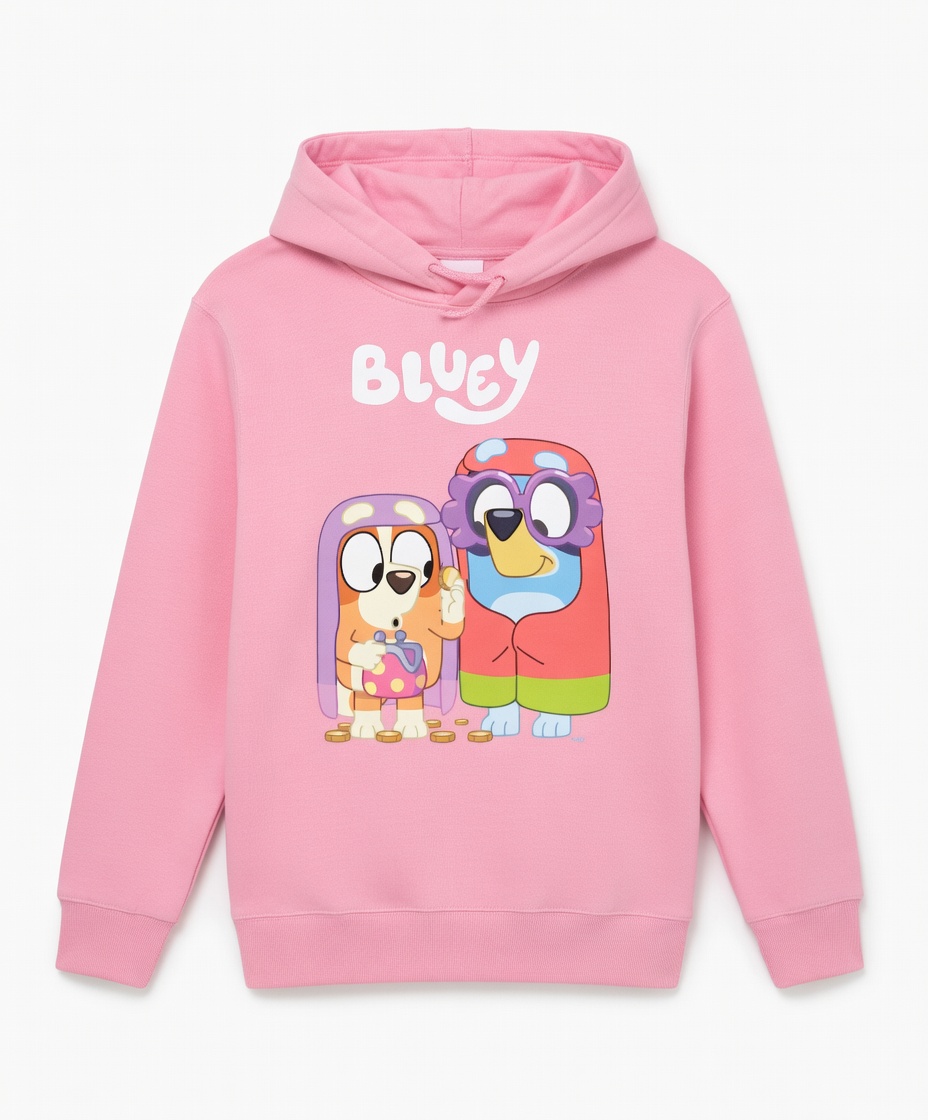 Hoodie Bluey y Bingo