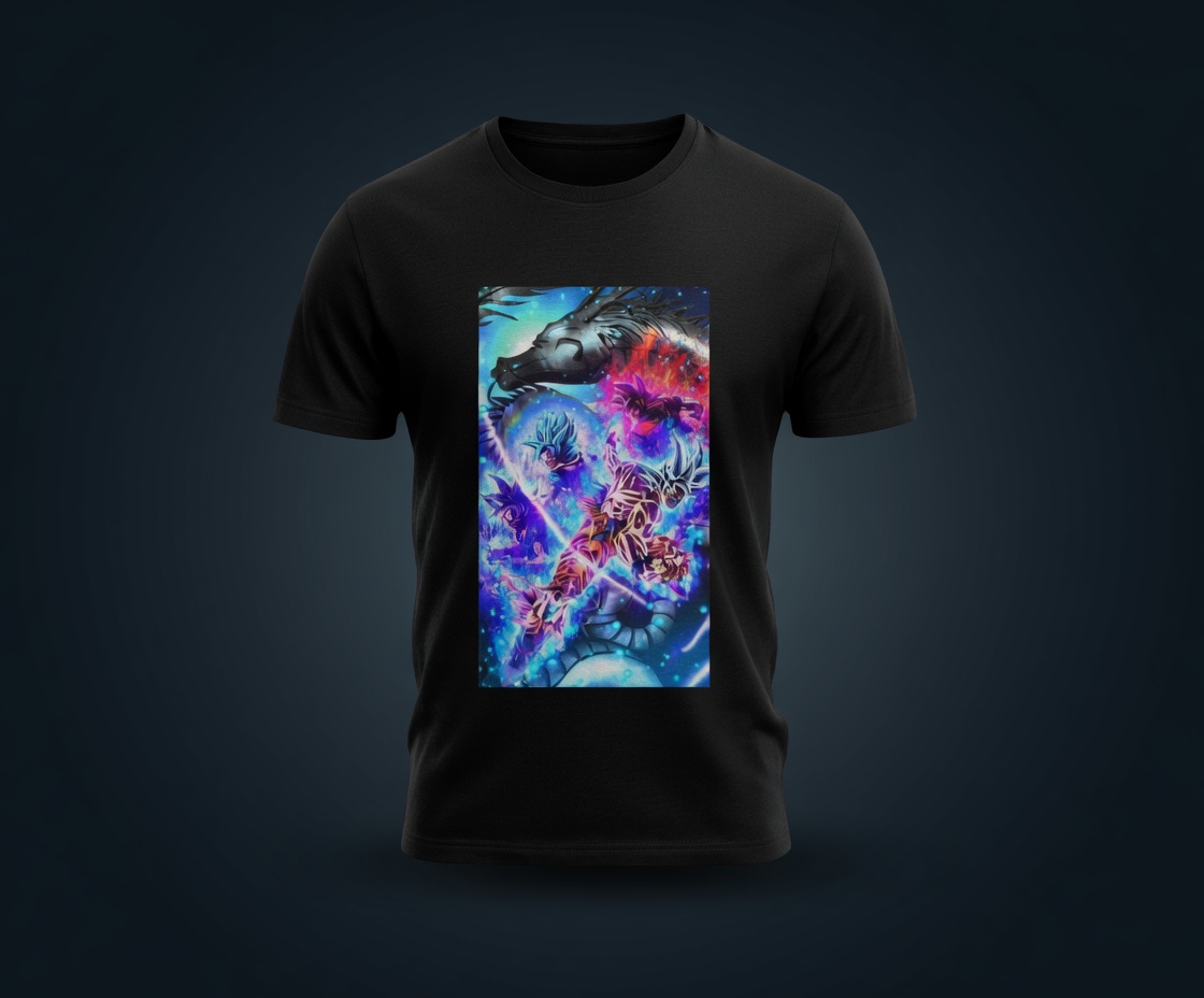 Camiseta Goku Fases