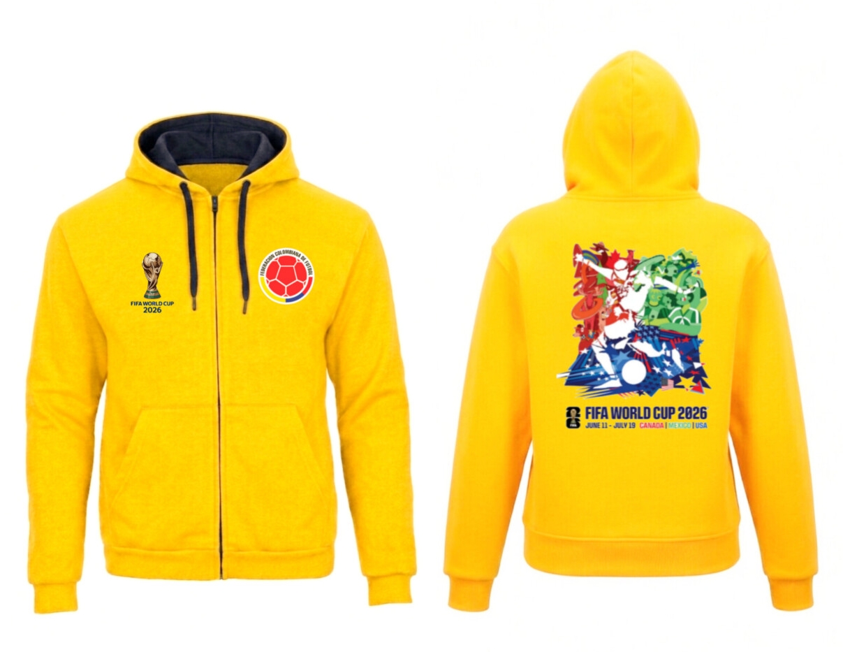 Hoodie Mundial Colombia