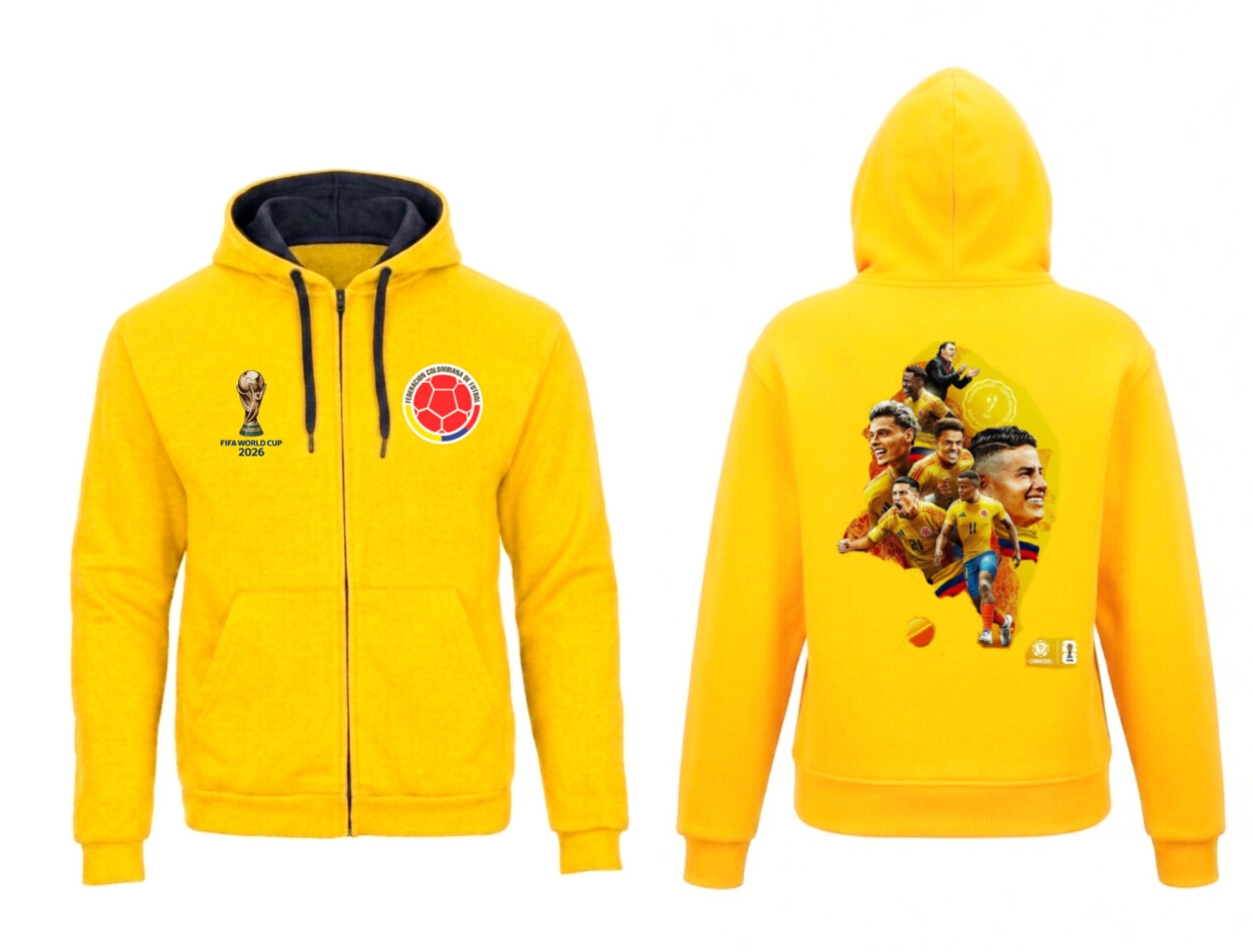 Hoodie Mundial Colombia