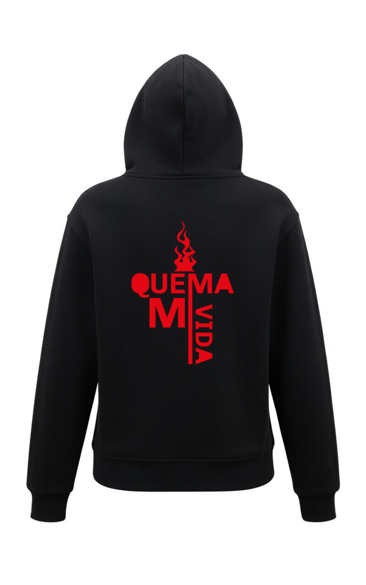 Hoodie QUEMA MI VIDA