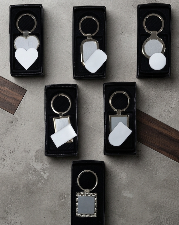 Llavero Sublimable Con Estuche