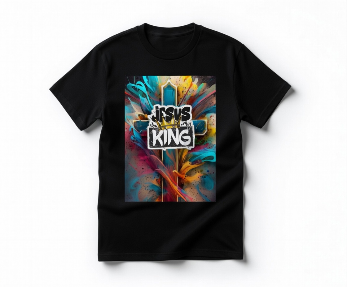 Camiseta Jesus King
