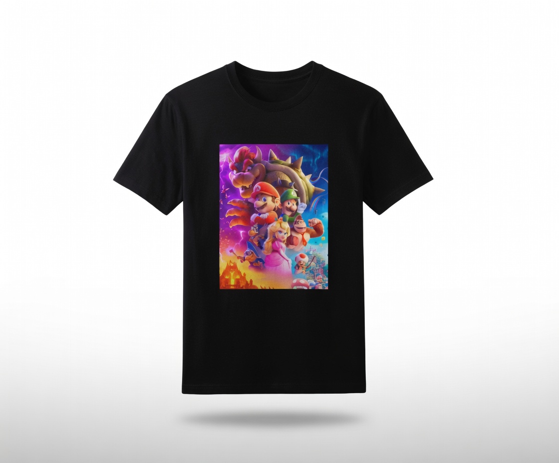 Camiseta Mario Bros