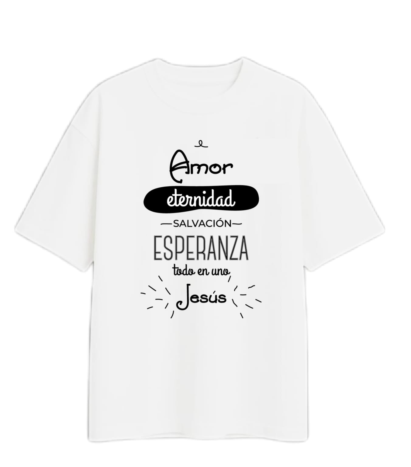 Camiseta Amor Eternidad,Esperanza