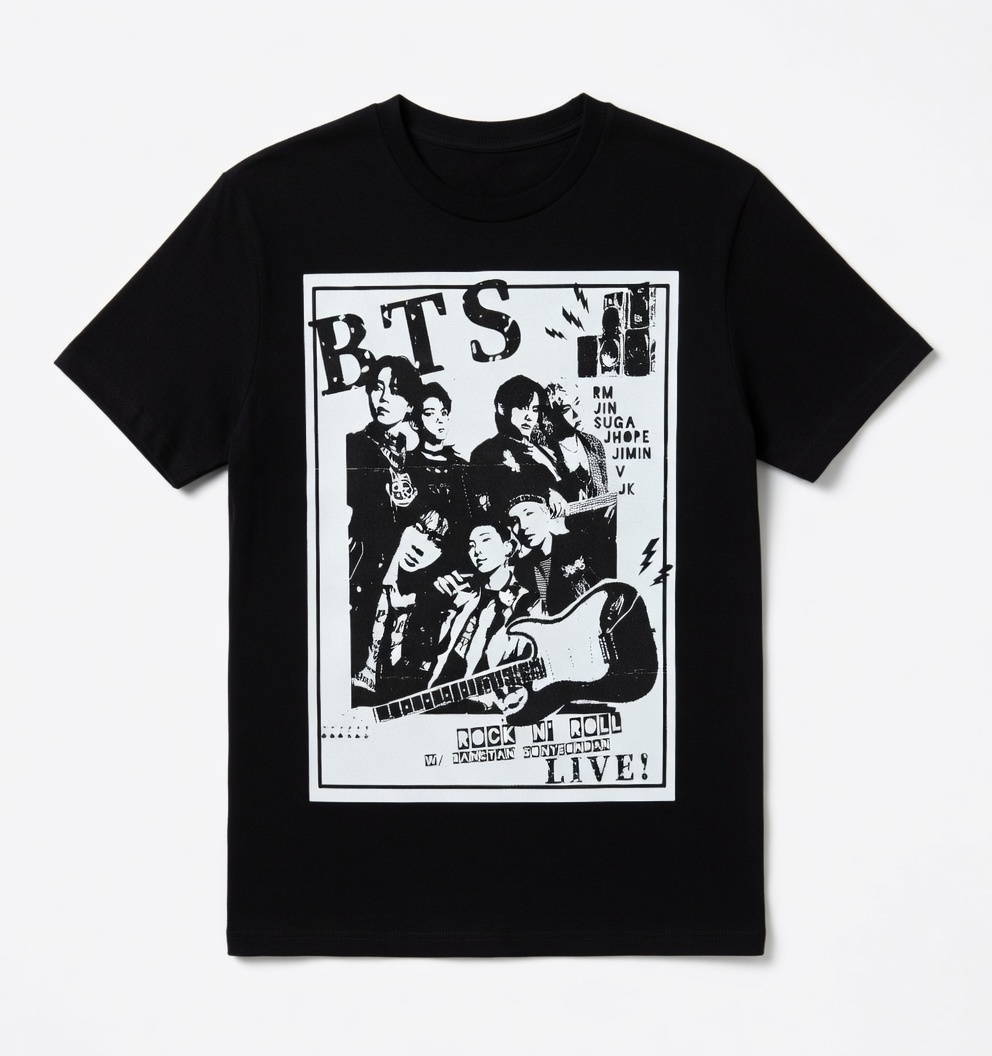 Camiseta Edición Especial Live BTS