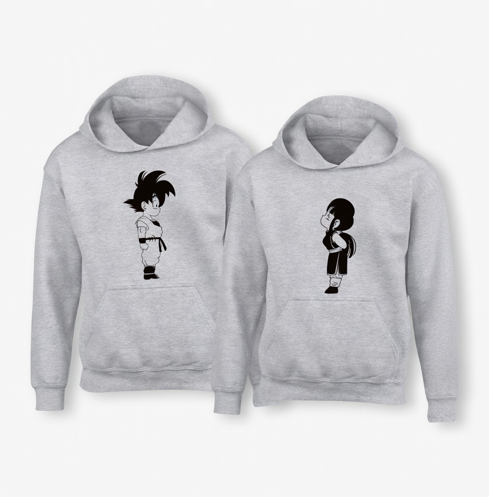 Hoodie Goku y Milk