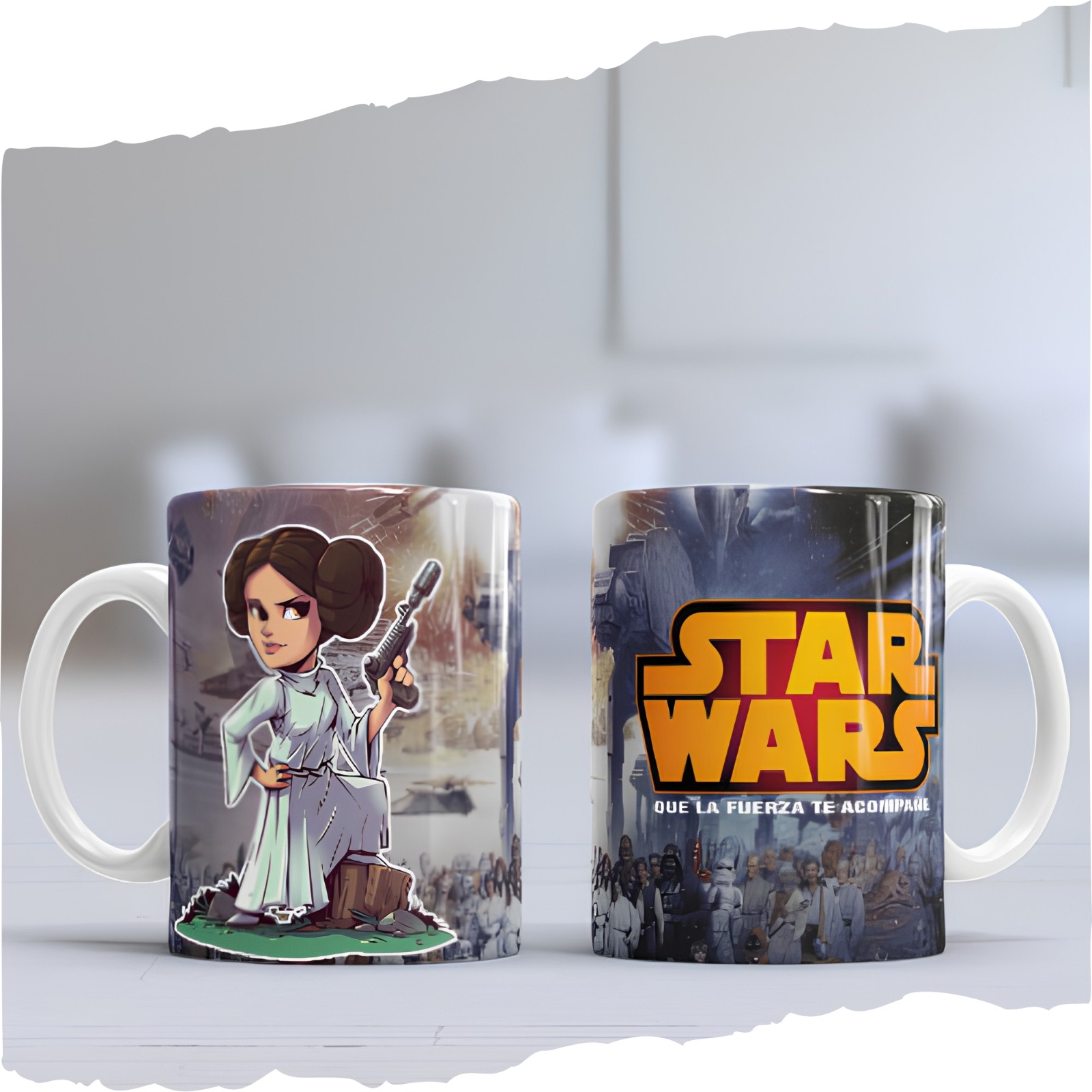 Mug Star Wars Princesa Leia